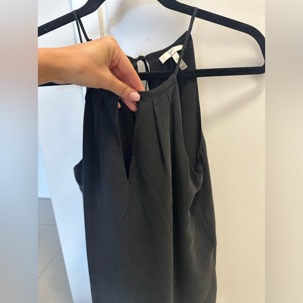 Bundle: Club Monaco & Joie Black 100% silk tops